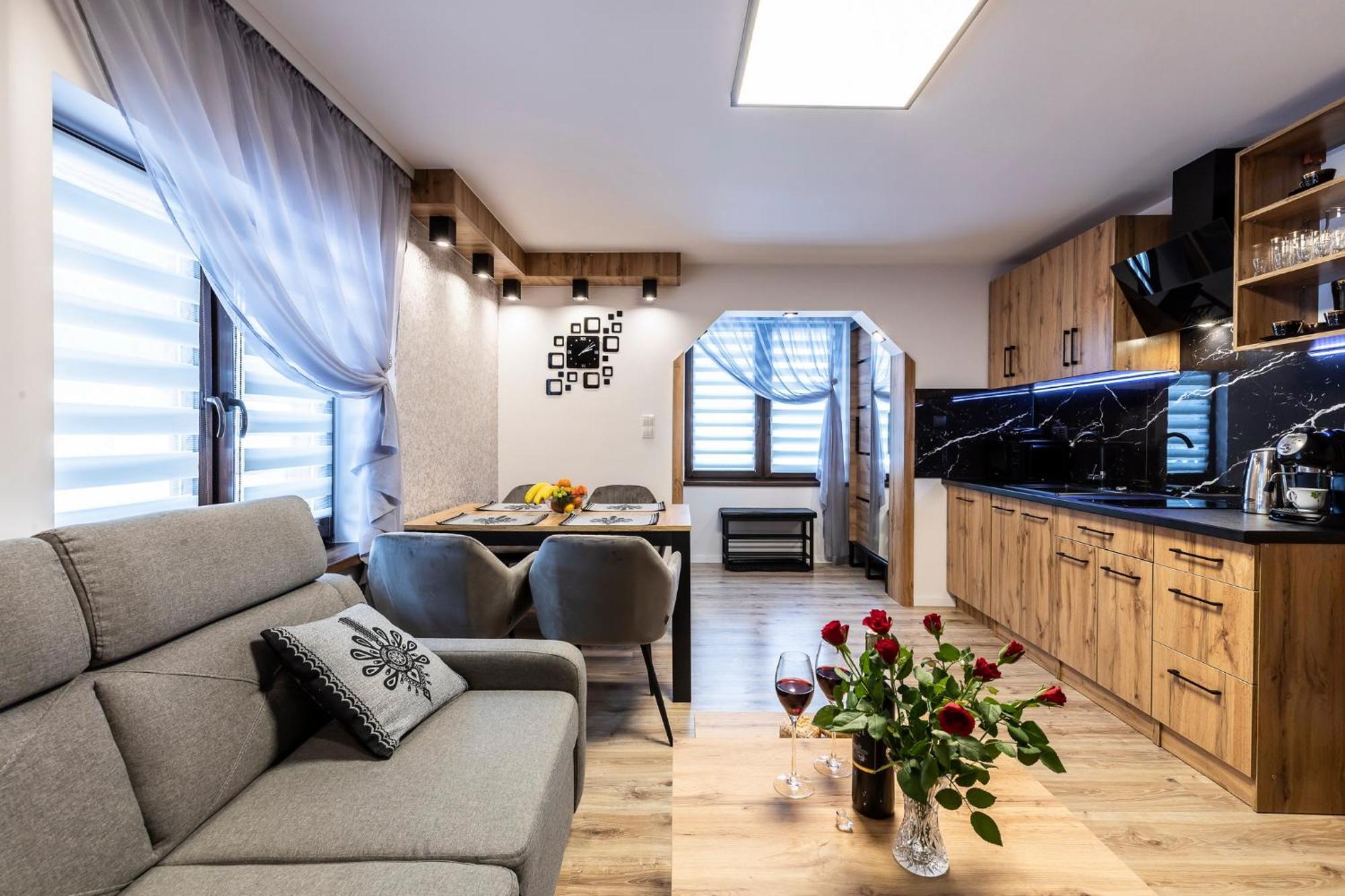 Apartament Tatravika Z Basenem I Widokiem Kościelisko Extérieur photo
